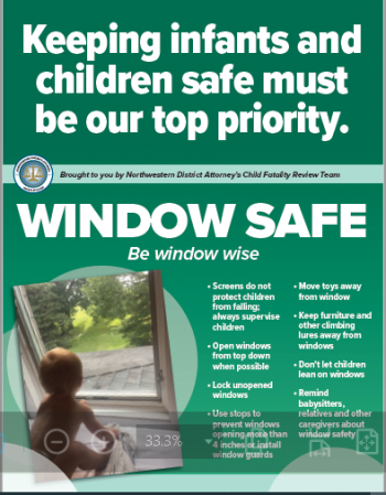 This is an image of the window safe PSA