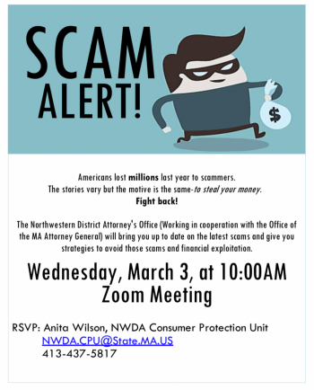 Scam poster