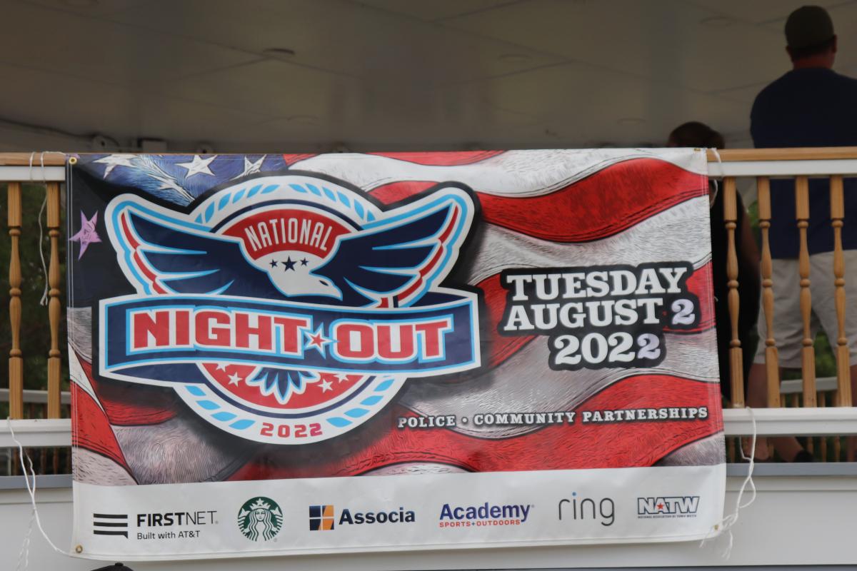 National Night Out is marked in communities around the country in early August.