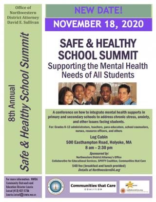 Updated Safe School Summit poster