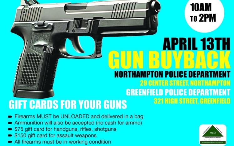 April 13 Gun Buyback removes firearms to save lives